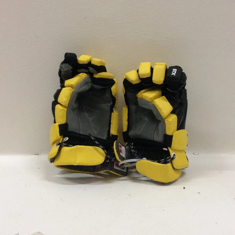 Free Shipping - Used STX CELL IV 10" Men's Lacrosse Gloves Yellow 4 Free Shipping - Used STX CELL IV 10" Men's Lacrosse Gloves Yellow - Image 2