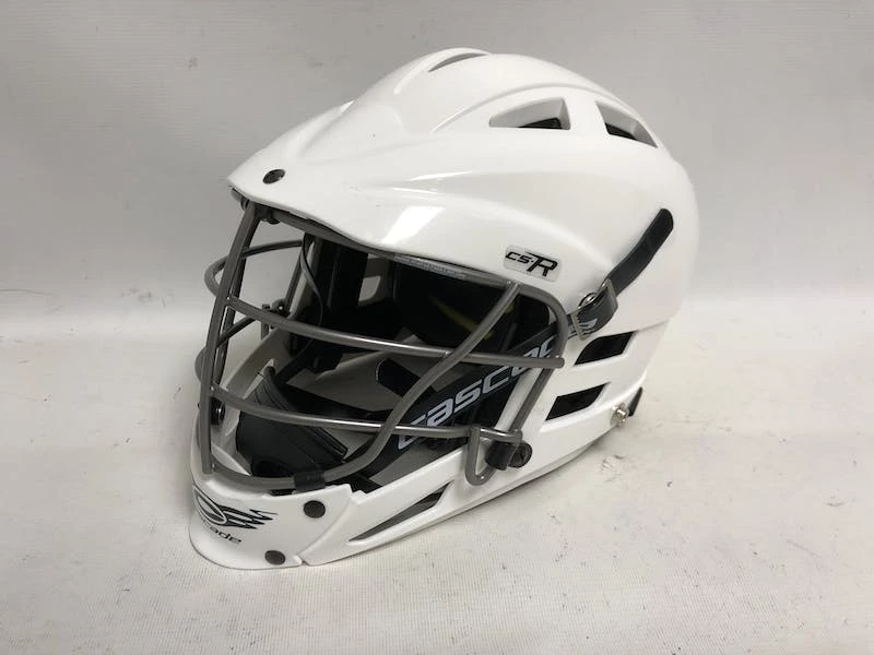 On Sale - Used Cascade CSR XS/S Lacrosse Helmets White 3 On Sale - Used Cascade CSR XS/S Lacrosse Helmets White