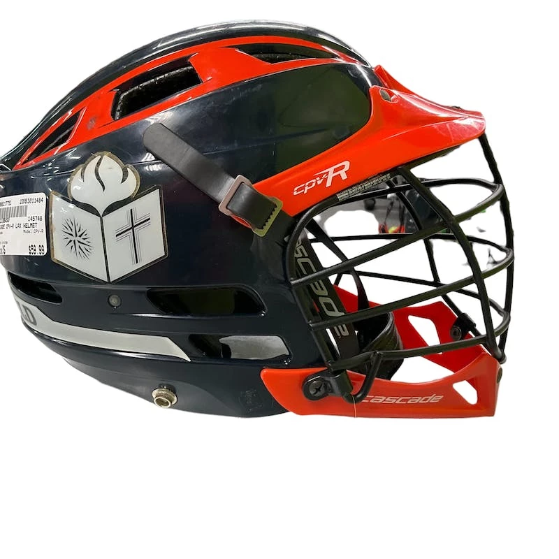 Shipping Included - Used Cascade CPV-R One Size Lacrosse Helmets Orange 6 Shipping Included - Used Cascade CPV-R One Size Lacrosse Helmets Orange - Image 4