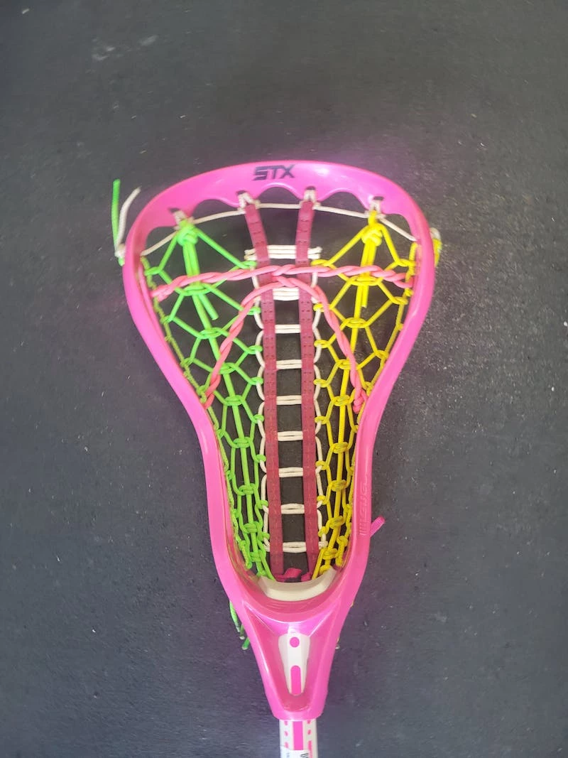On Sale - Used STX LEVEL 42" Aluminum Women's Complete Lacrosse Sticks Pink 4 On Sale - Used STX LEVEL 42" Aluminum Women's Complete Lacrosse Sticks Pink - Image 2