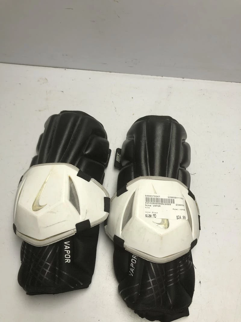 Free Shipping - Used Nike VAPOR MD Lacrosse Arm Pads And Guards Lacrosse / Arm Pads & Guards Black 3 Free Shipping - Used Nike VAPOR MD Lacrosse Arm Pads And Guards Lacrosse / Arm Pads & Guards Black