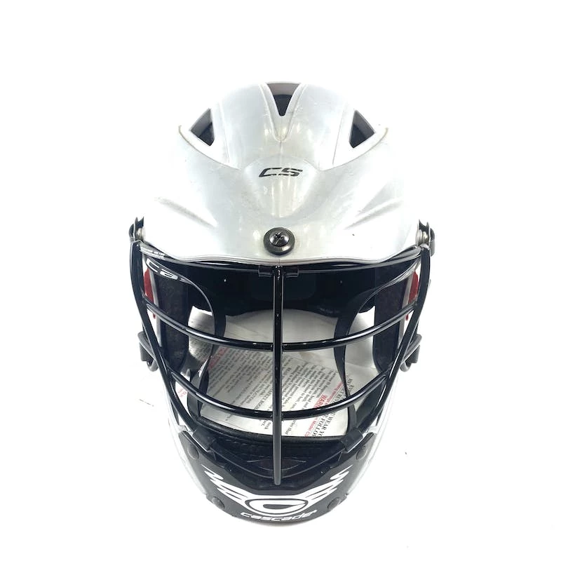 Free Shipping - Used Cascade CS MD Lacrosse Helmets Grey 3 Free Shipping - Used Cascade CS MD Lacrosse Helmets Grey