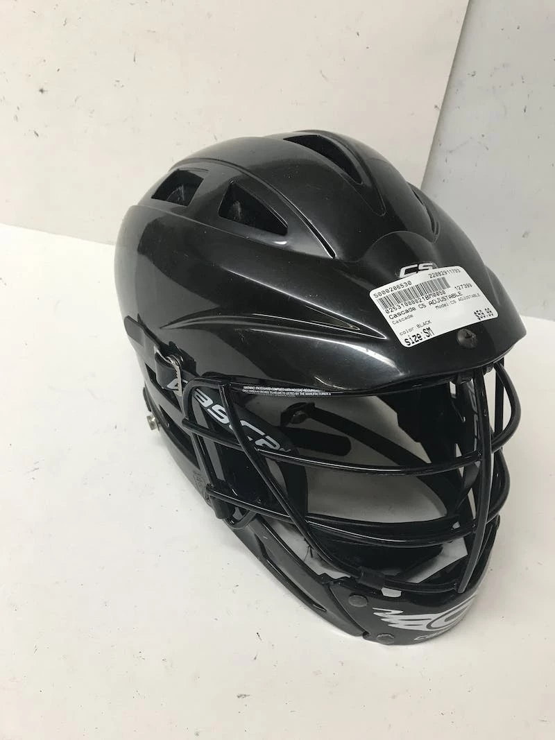 The Surprise Price - Used Cascade CS ADJUSTABLE SM Lacrosse Helmets Black 4 The Surprise Price - Used Cascade CS ADJUSTABLE SM Lacrosse Helmets Black - Image 2