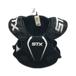 Shipping Included - Used STX Stallion 75 Large Lacrosse Shoulder Pads Black