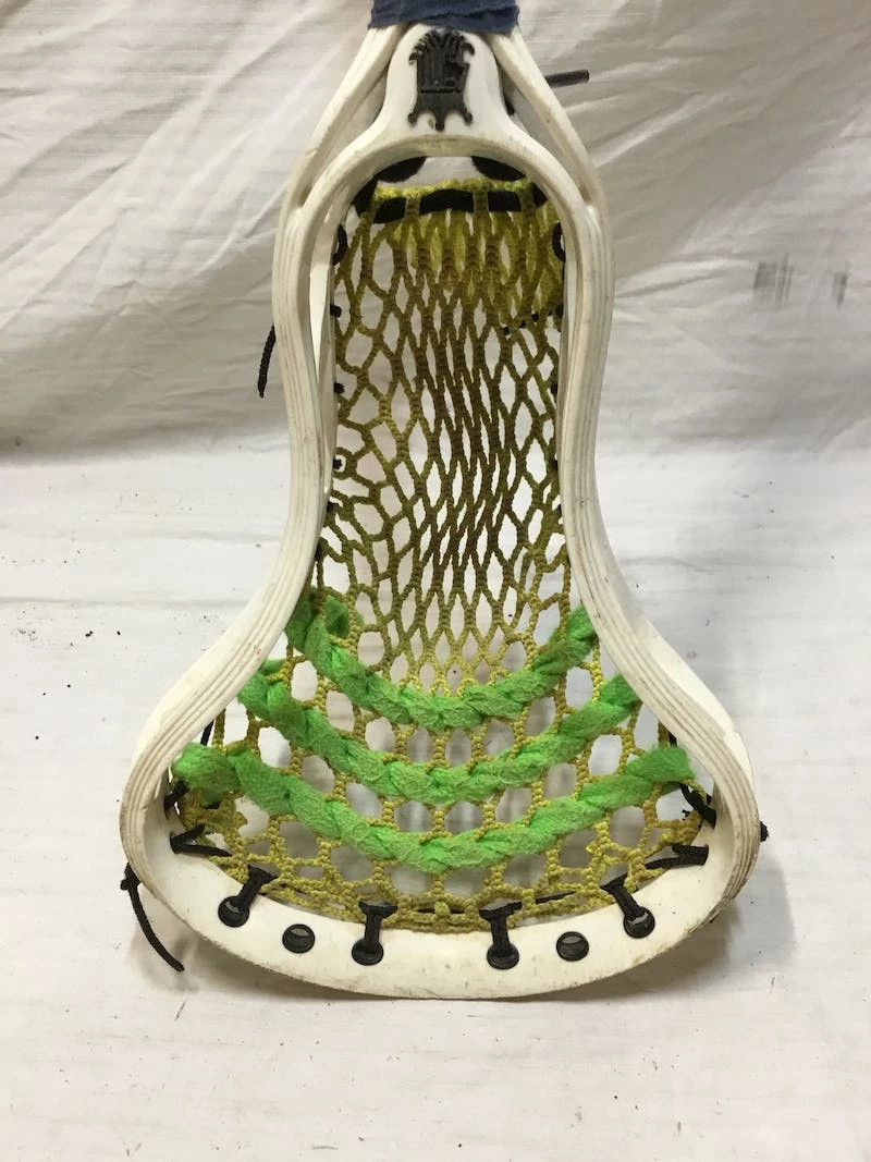 Free Shipping - Used Brine BRINE HEAD UA SHAFT Composite Men's Complete Lacrosse Sticks White 4 Free Shipping - Used Brine BRINE HEAD UA SHAFT Composite Men's Complete Lacrosse Sticks White - Image 2