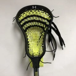 Shipping Included - Used Under Armour STRATEGY 7000 Steel Men's Complete Lacrosse Sticks Black