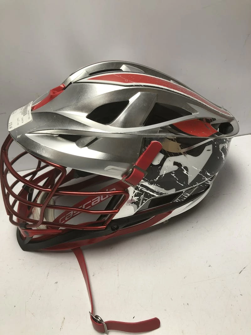 Free Shipping - Used Cascade S PRO SM Lacrosse Helmets Grey 4 Free Shipping - Used Cascade S PRO SM Lacrosse Helmets Grey - Image 2