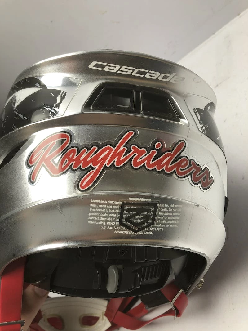 Free Shipping - Used Cascade S PRO SM Lacrosse Helmets Grey 7 Free Shipping - Used Cascade S PRO SM Lacrosse Helmets Grey - Image 5