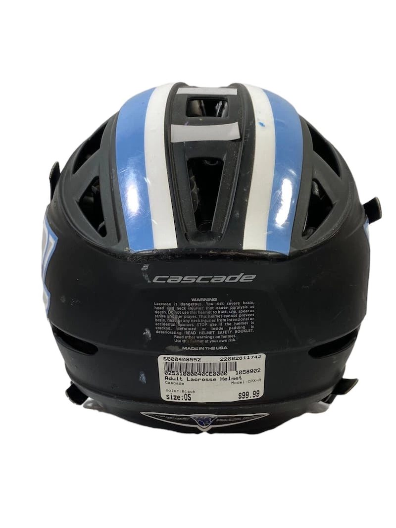 Shipping Included - Used Cascade CPX-R One Size Lacrosse Helmet Lacrosse Helmets Black 6 Shipping Included - Used Cascade CPX-R One Size Lacrosse Helmet Lacrosse Helmets Black - Image 4
