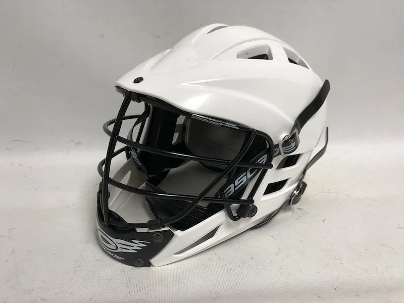Free Shipping - Used Cascade CS XS/S Lacrosse Helmets White 3 Free Shipping - Used Cascade CS XS/S Lacrosse Helmets White
