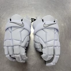 On Sale - Used Nike VAPOR MD Men's Lacrosse Gloves White