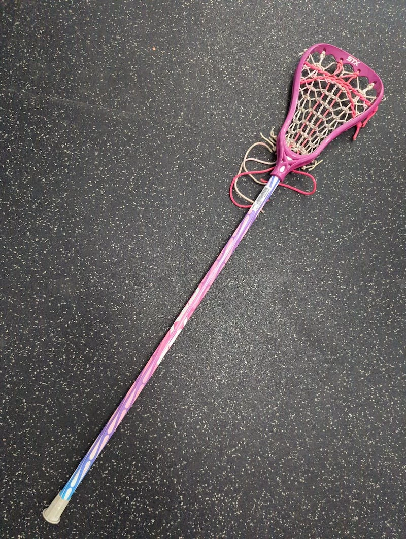 On Sale - Used STX 6000 43" Aluminum Women's Complete Lacrosse Sticks Pink 3 On Sale - Used STX 6000 43" Aluminum Women's Complete Lacrosse Sticks Pink
