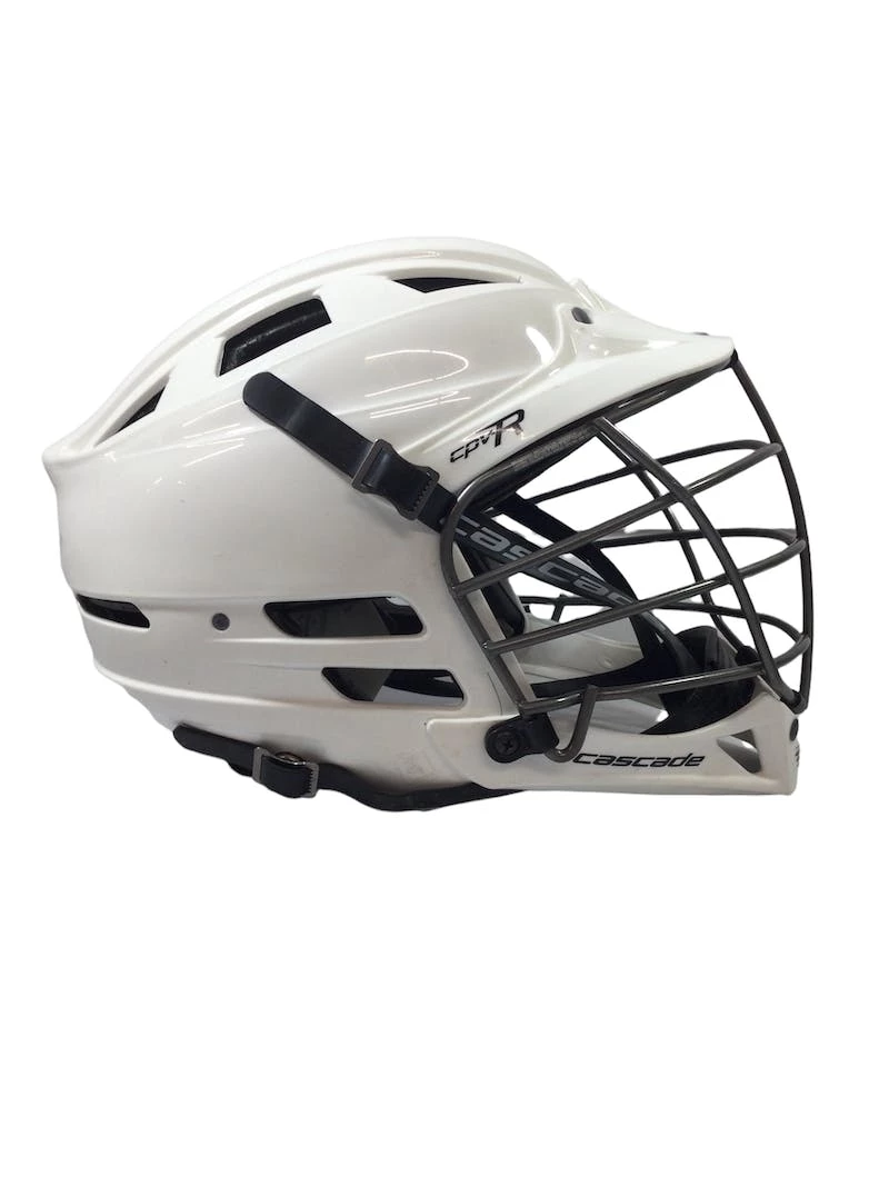 The Surprise Price - Used Cascade CPV-R M/L Lacrosse Helmet Lacrosse Helmets White 3 The Surprise Price - Used Cascade CPV-R M/L Lacrosse Helmet Lacrosse Helmets White