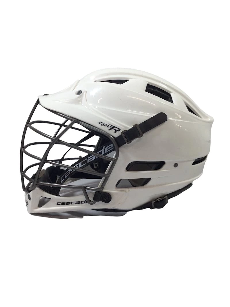 The Surprise Price - Used Cascade CPV-R M/L Lacrosse Helmet Lacrosse Helmets White 5 The Surprise Price - Used Cascade CPV-R M/L Lacrosse Helmet Lacrosse Helmets White - Image 3
