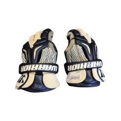 Discount - Used Warrior BURN PRO MD MD Men's Lacrosse Gloves Navy Blue