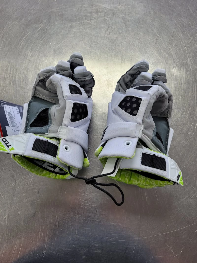 The Surprise Price - New STX CELL V NEW LG Men's Lacrosse Gloves White 4 The Surprise Price - New STX CELL V NEW LG Men's Lacrosse Gloves White - Image 2
