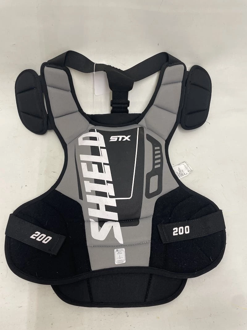 Discount - Used STX SHIELD 200 LG Lacrosse Shoulder Pads Black 3 Discount - Used STX SHIELD 200 LG Lacrosse Shoulder Pads Black