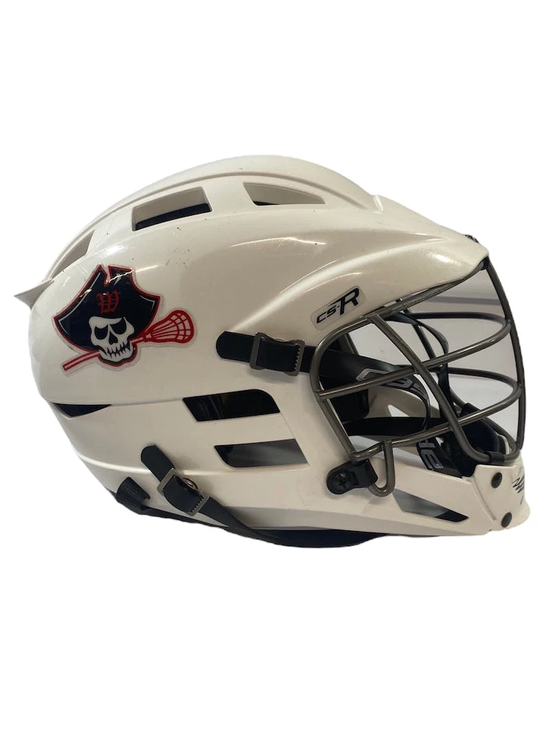 Shipping Included - Used Cascade CS-R One Size Lacrosse Helmet Lacrosse Helmets White 3 Shipping Included - Used Cascade CS-R One Size Lacrosse Helmet Lacrosse Helmets White