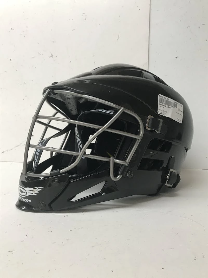 Discount - Used Cascade CS-R XS Lacrosse Helmets Black 3 Discount - Used Cascade CS-R XS Lacrosse Helmets Black