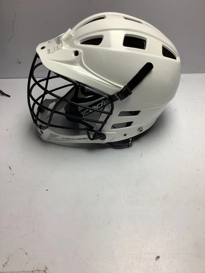 Free Shipping - Used Cascade CPV SM Lacrosse Helmets White 4 Free Shipping - Used Cascade CPV SM Lacrosse Helmets White - Image 2
