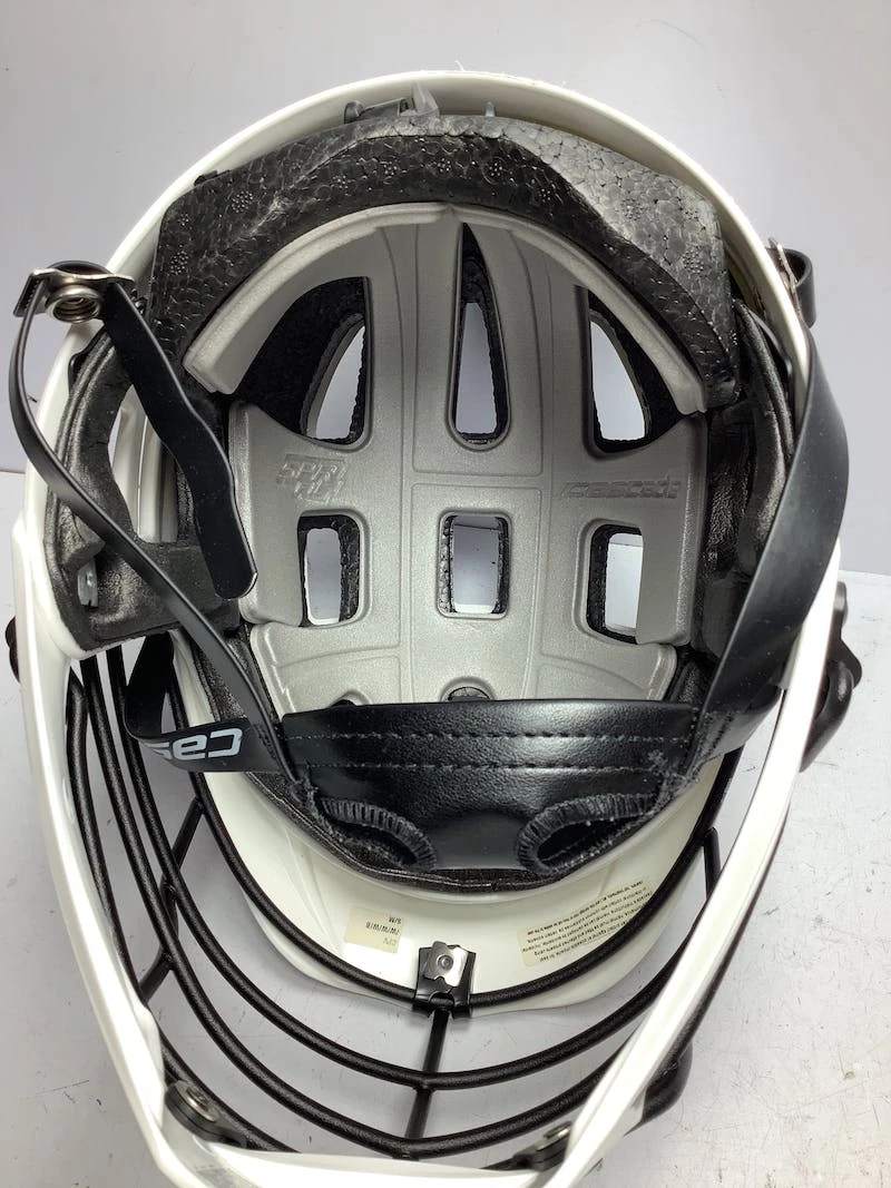 Free Shipping - Used Cascade CPV SM Lacrosse Helmets White 6 Free Shipping - Used Cascade CPV SM Lacrosse Helmets White - Image 4