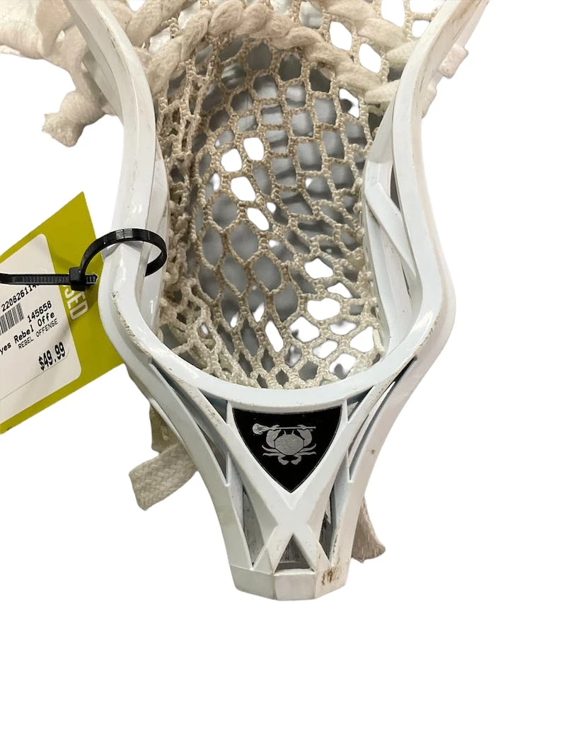 Shipping Included - Used East Coast Dyes REBEL OFFENSE Men's Lacrosse Heads White 3 Shipping Included - Used East Coast Dyes REBEL OFFENSE Men's Lacrosse Heads White