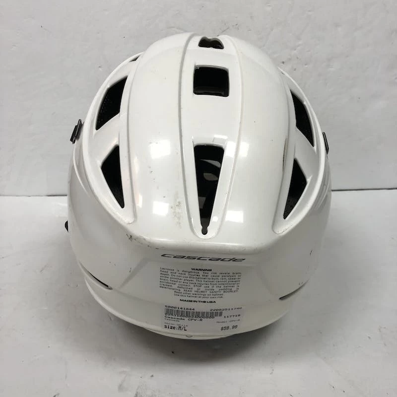 Shipping Included - Used Cascade CPV-R M/L Lacrosse Helmets White 4 Shipping Included - Used Cascade CPV-R M/L Lacrosse Helmets White - Image 2