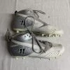 On Sale - Used Warrior 2ND DEGREE Senior 10.5 Lacrosse Cleats For Men's White And Grey -Deals lacrosse Store unnamed file 782