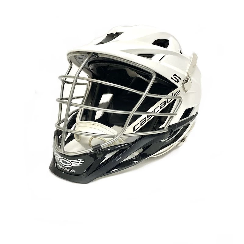 Free Shipping - Used Cascade S Lacrosse Helmet- One Size Fits Most Lacrosse Helmets White 3 Free Shipping - Used Cascade S Lacrosse Helmet- One Size Fits Most Lacrosse Helmets White