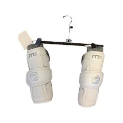 Free Shipping - Used Maverik M5 MD Lacrosse Arm Pads And Guards White