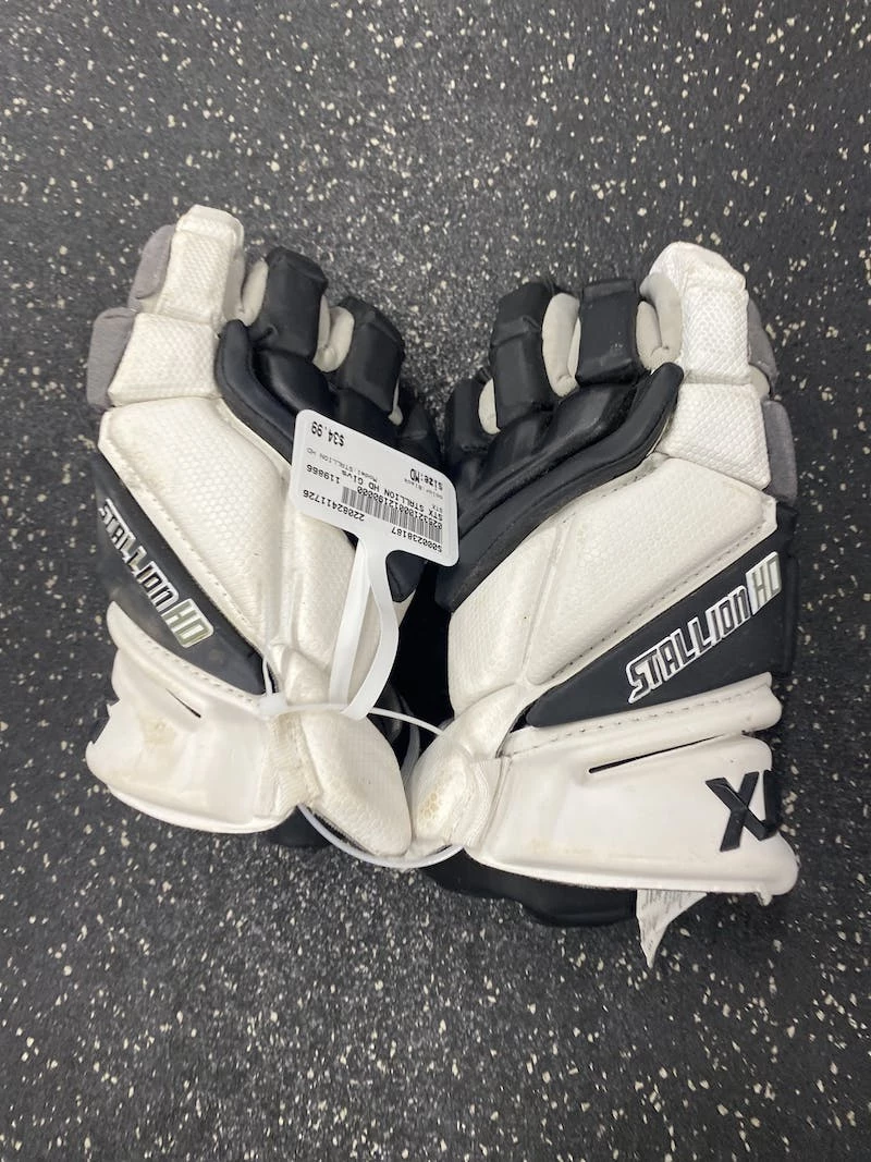 The Surprise Price - Used STX STALLION HD MD Men's Lacrosse Gloves Black 3 The Surprise Price - Used STX STALLION HD MD Men's Lacrosse Gloves Black