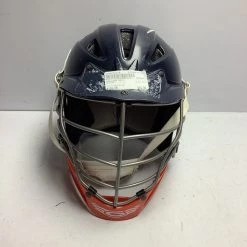 Free Shipping - Used Cascade CPV One Size Lacrosse Helmets Navy Blue