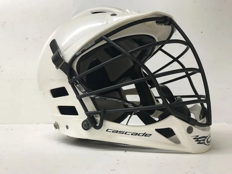 Best Price - Used Cascade CPVS S/M Lacrosse Helmets White 3 Best Price - Used Cascade CPVS S/M Lacrosse Helmets White