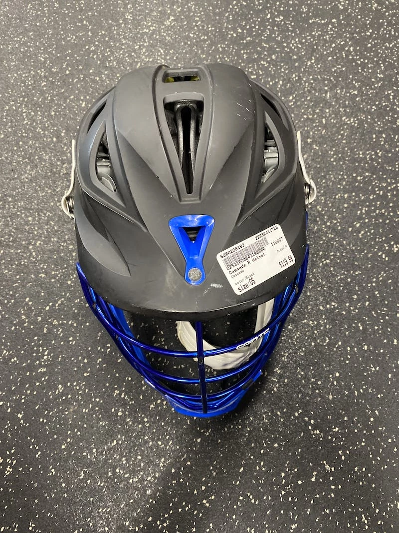Best Price - Used Cascade R One Size Lacrosse Helmets Black 3 Best Price - Used Cascade R One Size Lacrosse Helmets Black
