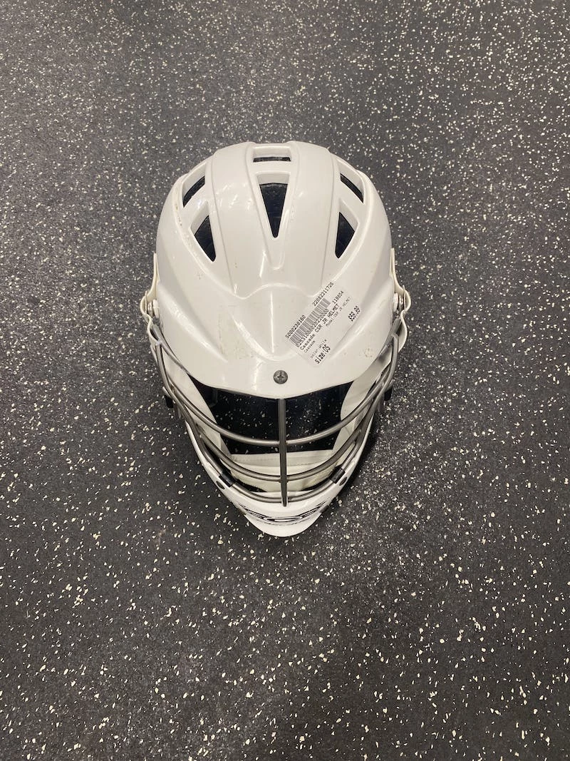 The Surprise Price - Used Cascade CSR JR HELMET One Size Lacrosse Helmets White 3 The Surprise Price - Used Cascade CSR JR HELMET One Size Lacrosse Helmets White