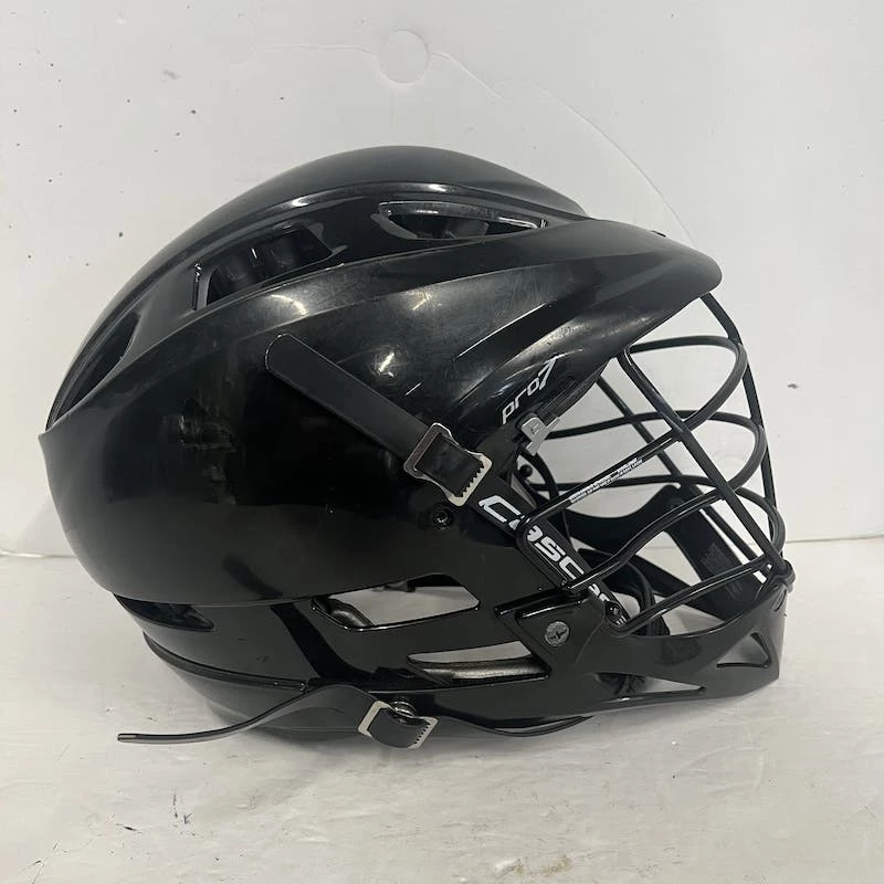 Free Shipping - Used Cascade PRO 7 M/L Lacrosse Helmets Black 5 Free Shipping - Used Cascade PRO 7 M/L Lacrosse Helmets Black - Image 3