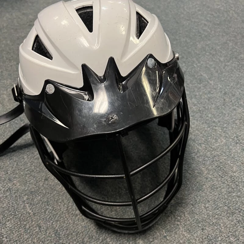The Surprise Price - Used Cascade ADJUSTABLE HELMET SM Lacrosse Helmets White 4 The Surprise Price - Used Cascade ADJUSTABLE HELMET SM Lacrosse Helmets White - Image 2