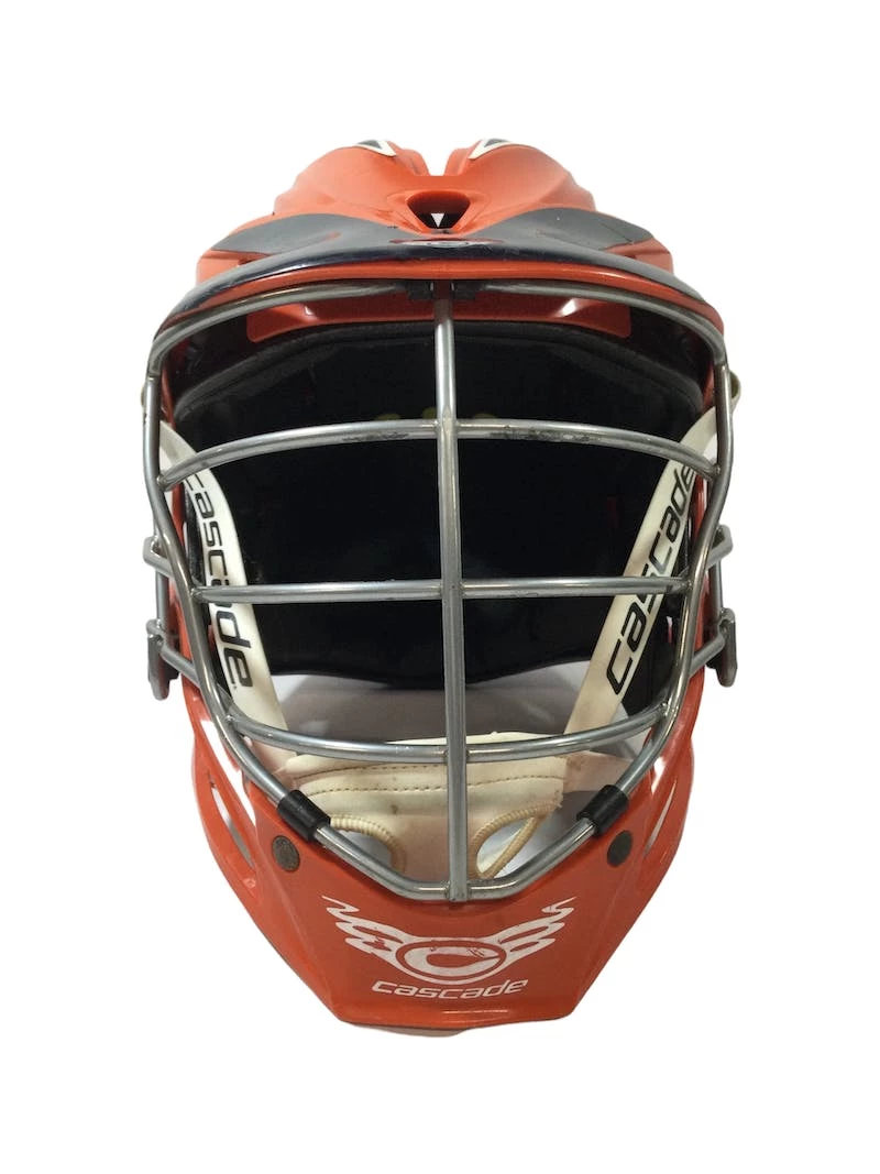 Best Price - Used Cascade R One Size Lacrosse Helmet Lacrosse Helmets Orange 4 Best Price - Used Cascade R One Size Lacrosse Helmet Lacrosse Helmets Orange - Image 2