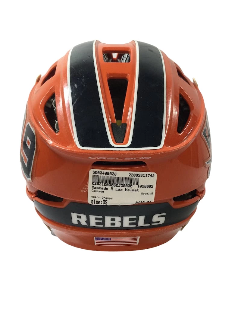 Best Price - Used Cascade R One Size Lacrosse Helmet Lacrosse Helmets Orange 6 Best Price - Used Cascade R One Size Lacrosse Helmet Lacrosse Helmets Orange - Image 4