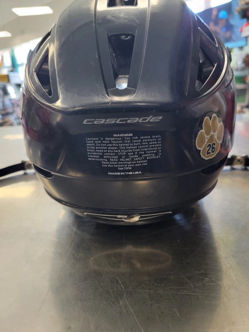The Surprise Price - Used Cascade CPXR MD Lacrosse Helmets Navy Blue 5 The Surprise Price - Used Cascade CPXR MD Lacrosse Helmets Navy Blue - Image 3