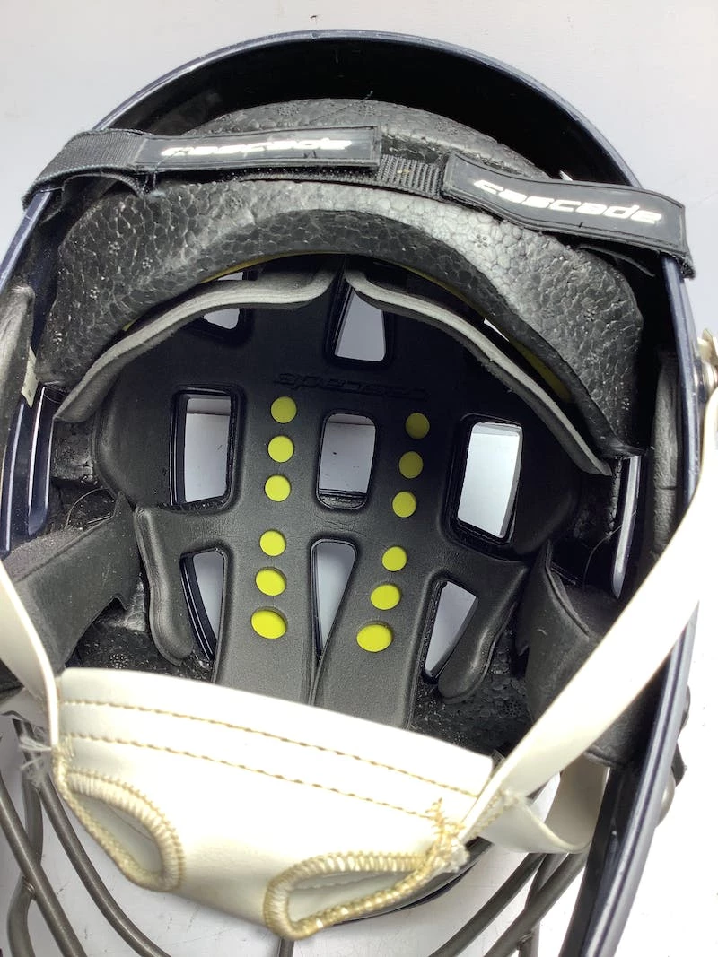 Shipping Included - Used Cascade CS-R One Size Lacrosse Helmets Navy Blue 7 Shipping Included - Used Cascade CS-R One Size Lacrosse Helmets Navy Blue - Image 5