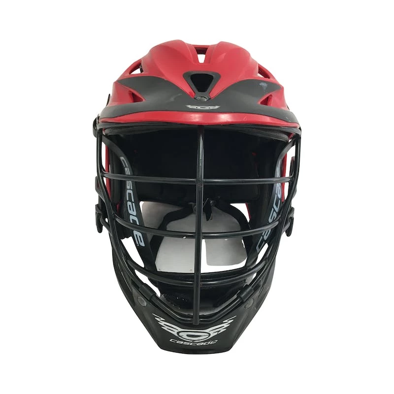 Free Shipping - Used Cascade R OSFM RED/BLACK MD Lacrosse Helmets Red And Black 4 Free Shipping - Used Cascade R OSFM RED/BLACK MD Lacrosse Helmets Red And Black - Image 2