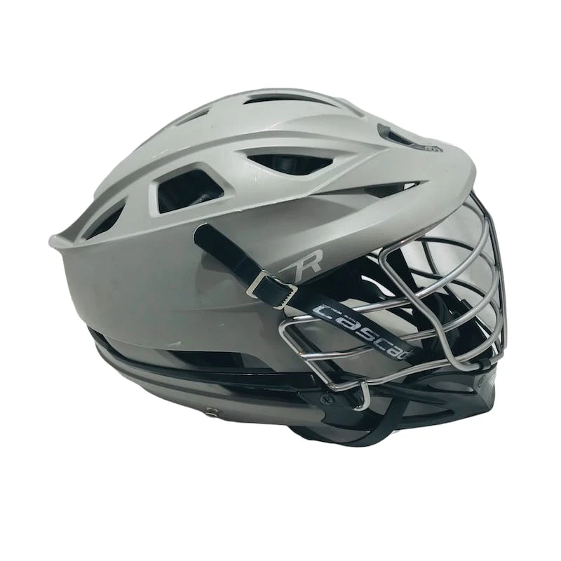 On Sale - Used Cascade R One Size Lacrosse Helmets Grey 3 On Sale - Used Cascade R One Size Lacrosse Helmets Grey