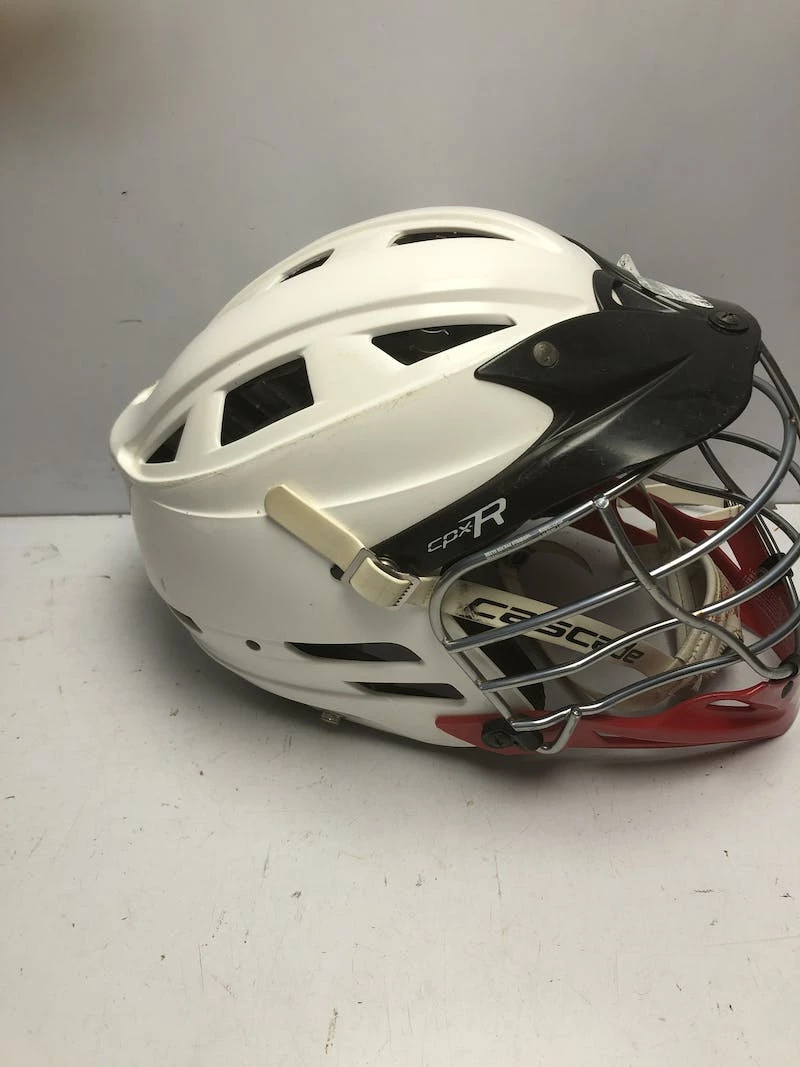 Best Price - Used Cascade CPX R One Size Lacrosse Helmets White 5 Best Price - Used Cascade CPX R One Size Lacrosse Helmets White - Image 3