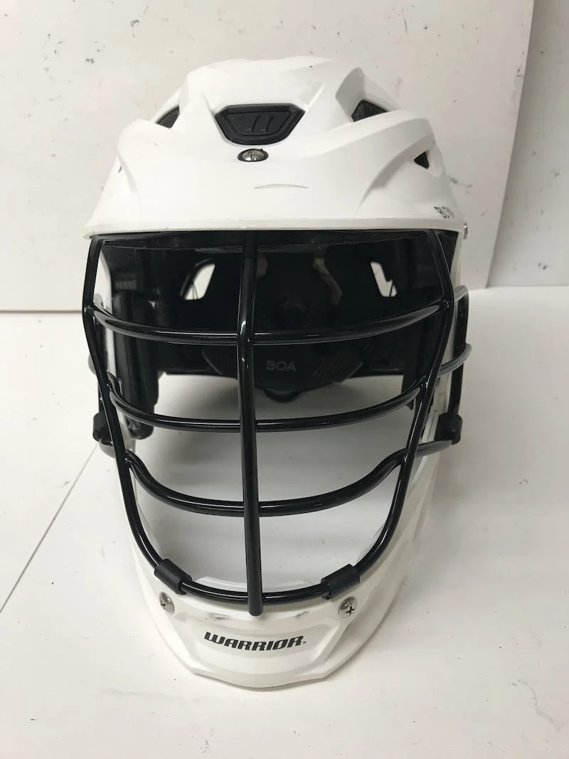 Discount - Used Warrior BURN S/M Lacrosse Helmets White 4 Discount - Used Warrior BURN S/M Lacrosse Helmets White - Image 2