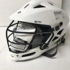 The Surprise Price - Used Warrior BURN JR XS Lacrosse Helmets White