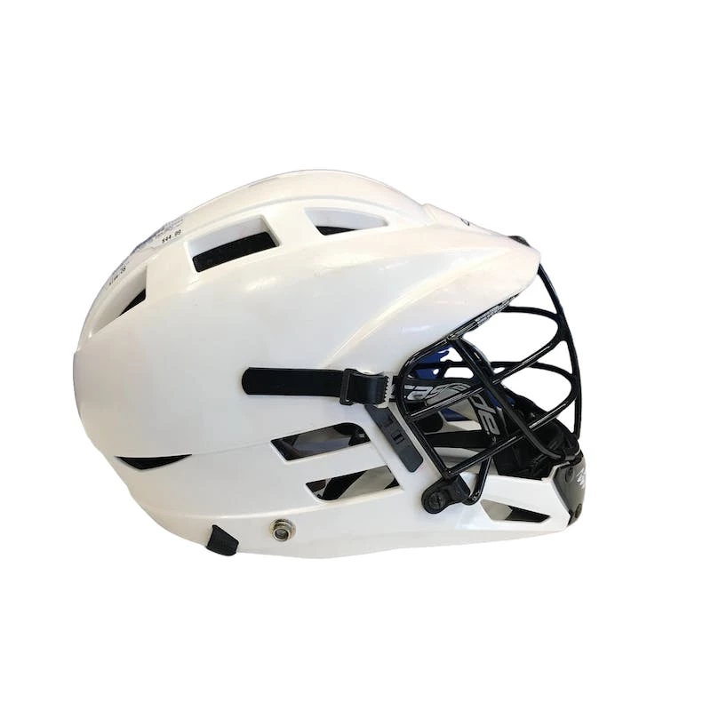 Free Shipping - Used Cascade CS YOUTH HELMET One Size Lacrosse Helmets White 3 Free Shipping - Used Cascade CS YOUTH HELMET One Size Lacrosse Helmets White