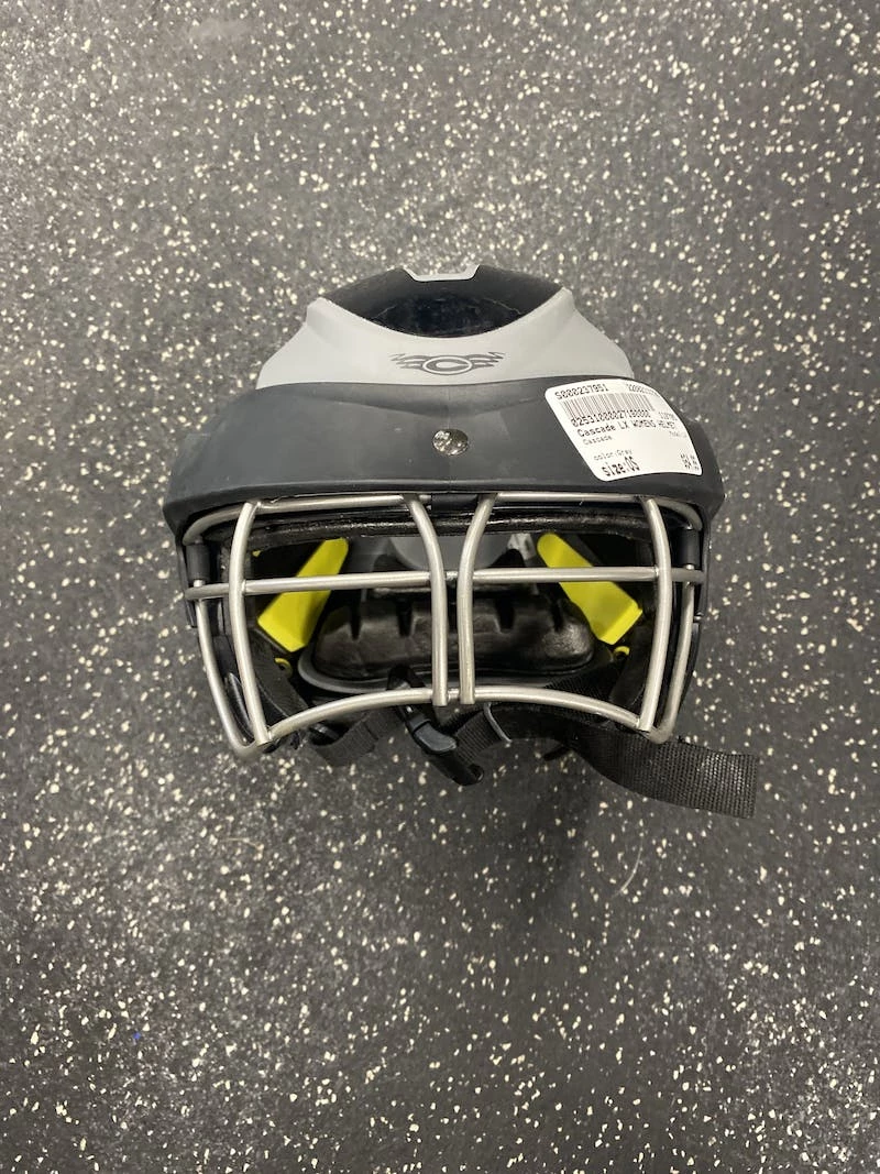 On Sale - Used Cascade LX One Size Lacrosse Helmets Grey 4 On Sale - Used Cascade LX One Size Lacrosse Helmets Grey - Image 2